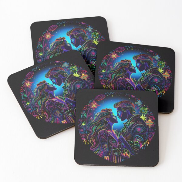 Item preview, “Burning Christmas Night: Intense Gaze” designed and sold by Art-Vortex-fr.