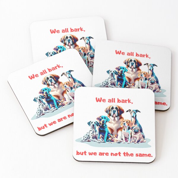 Item preview, WE ALL BARK designed and sold by PAHUHUKLES.
