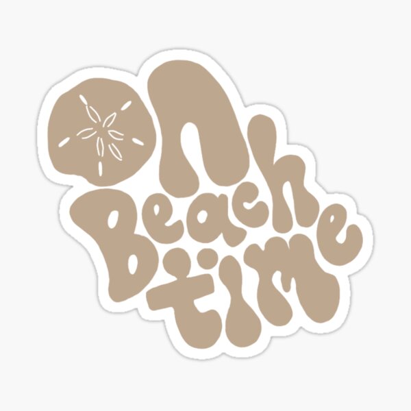 Vista previa del artículo con la obra «En tiempo de playa | letras de playa de costas arenosas», diseñado y vendido por isamii.