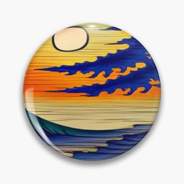 Item preview, Sunset on Lake designed and sold by George Hutton Hunter.