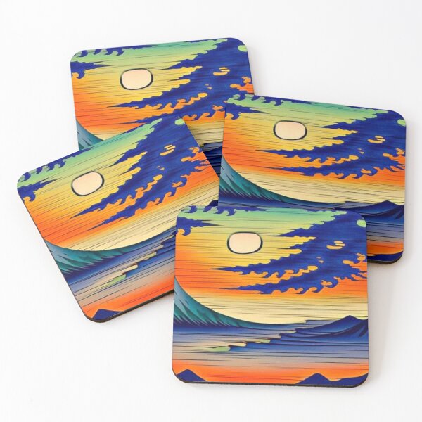 Item preview, Sunset on Lake designed and sold by George Hutton Hunter.