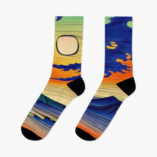 Item preview, Sunset on Lake designed and sold by George Hutton Hunter.