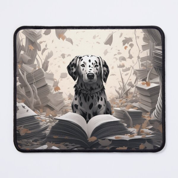 Item preview, Dalmatian Bookworm Delight designed and sold by Christian Weiss.