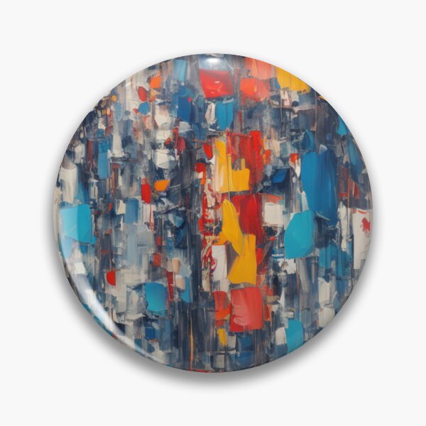 Item preview, Abstract painting (heavy brush strokes) designed and sold by BentoPrint.