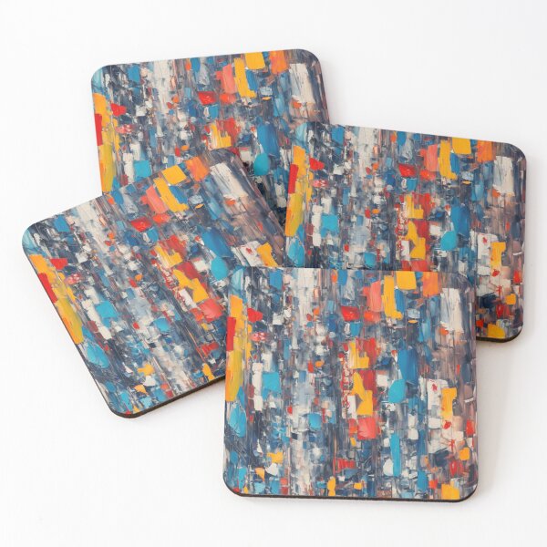 Item preview, Abstract painting (heavy brush strokes) designed and sold by BentoPrint.