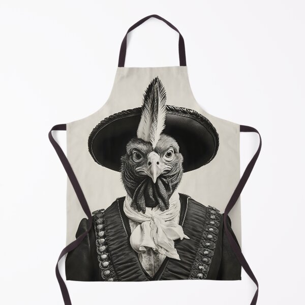 Item preview, Black and White Turkey in a Flat Brimmed Hat designed and sold by dcrc.