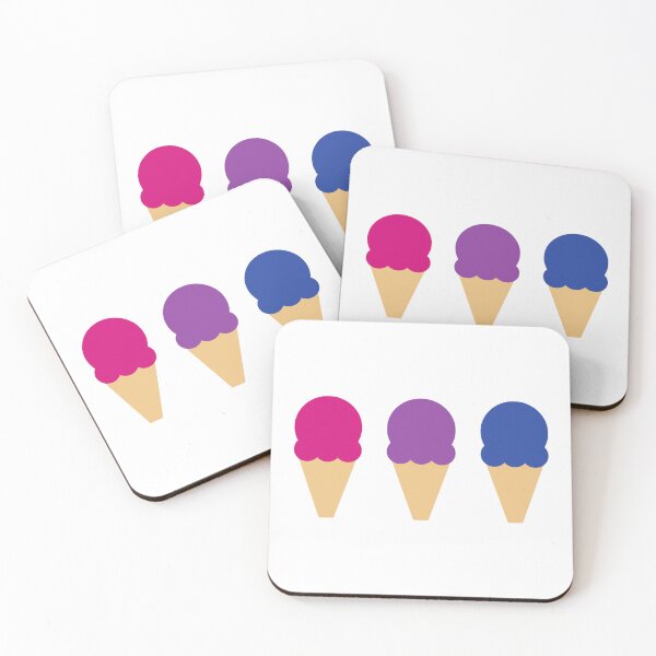 Artikelvorschau, ICECREAM bi bisexuelle Farben entworfen und verkauft von NESIHO.