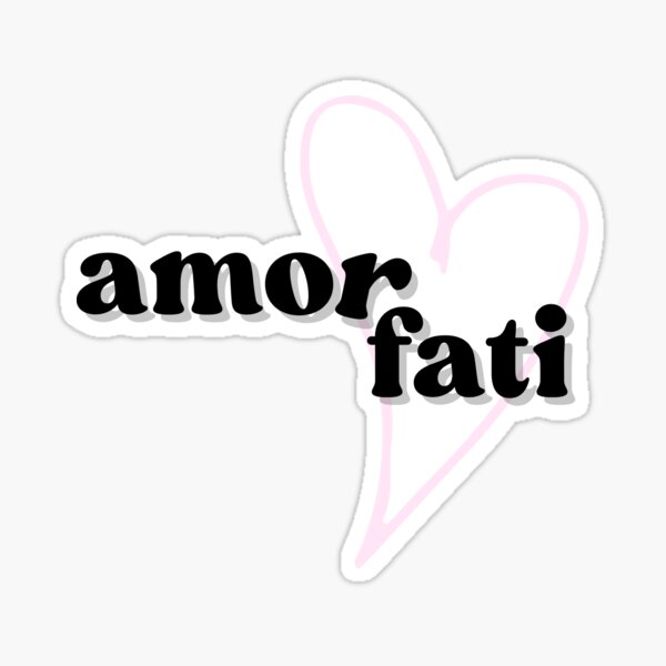 Item preview, Amor Fati Tee: Comfortable Clothing with Purpose designed and sold by overthink. store.
