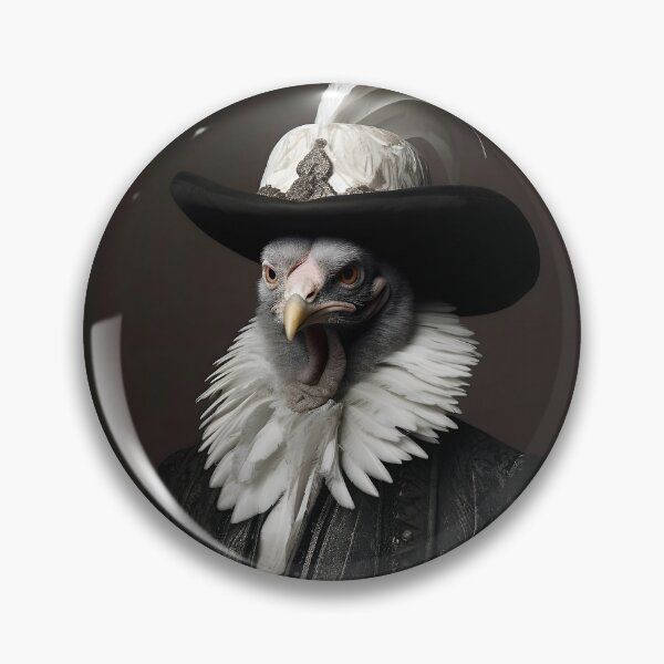 Item preview, Turkey Dressed in Feather Cap designed and sold by dcrc.