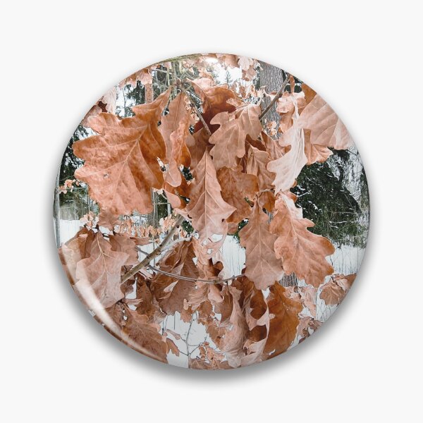 Item preview, Frozen autumn leaves in winter designed and sold by bluerosesart37.