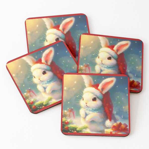 Item preview, Christmas Rabbit 2 designed and sold by CrankyOldDude.