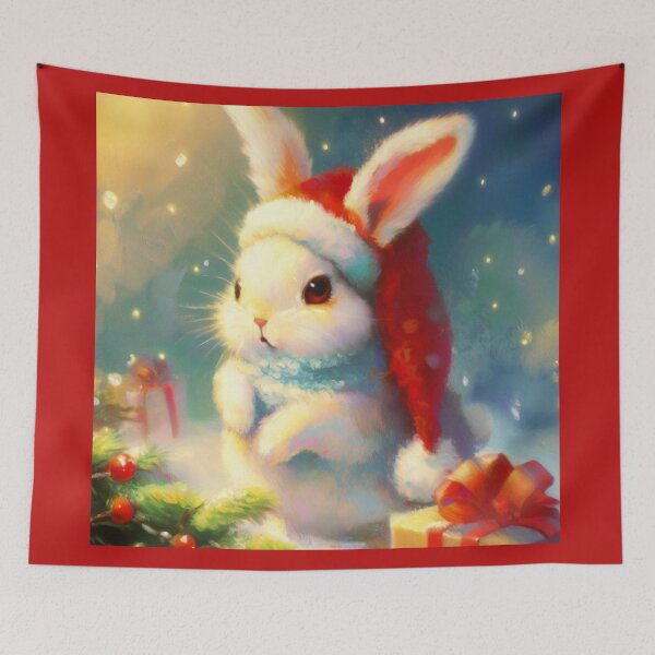Item preview, Christmas Rabbit 2 designed and sold by CrankyOldDude.