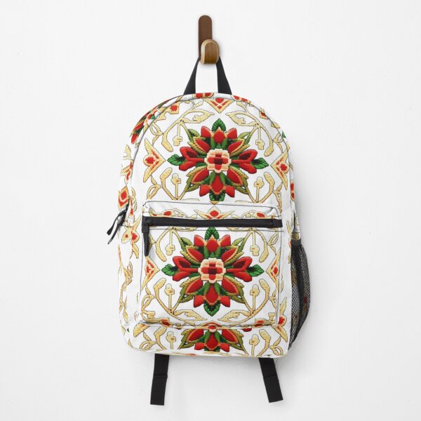 Item preview, Palestinian embroidered floral design  designed and sold by Roxburylane.