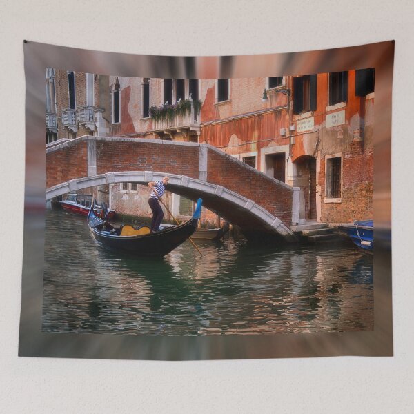 Item preview, Gondolier in Venice designed and sold by Kathy Weaver.