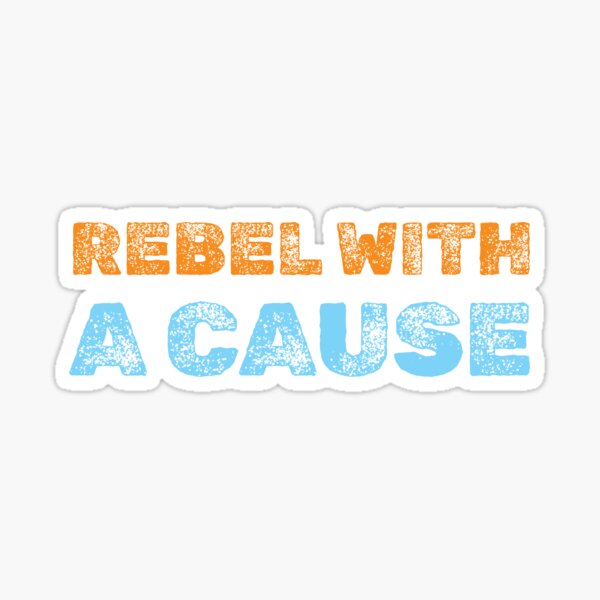 Item preview, Rebel with a cause designed and sold by twisted-dot.