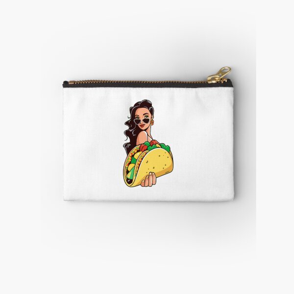 Item preview, Mexican Lady Offering Taco Tortilla designed and sold by w1ckerman.
