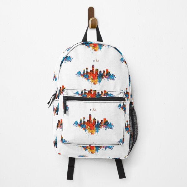 Item preview, Colorful Dallas Skyline designed and sold by caracatita75.