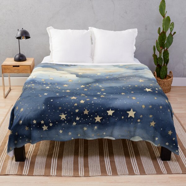 Item preview, Starry night watercolor pattern #5 designed and sold by NatureSight.