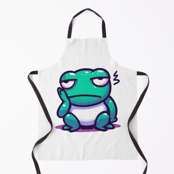 Artikelvorschau, Süßer fauler und gelangweilter Frosch entworfen und verkauft von TomFrontierArt.