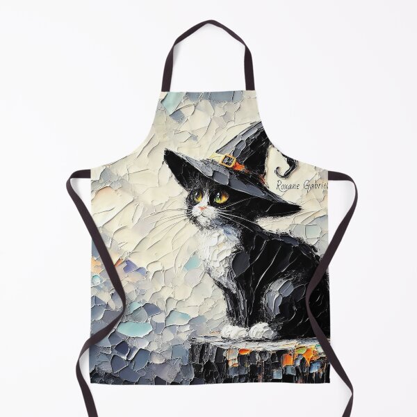 Item preview, Gatito con sombrero de bruja designed and sold by roxanegabriel.