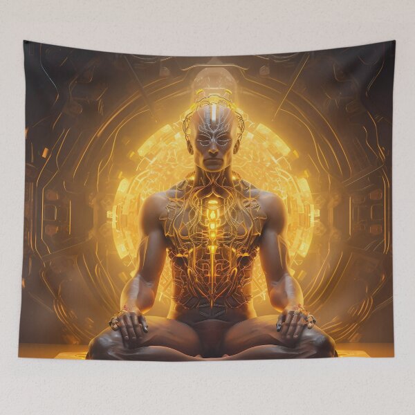 Item preview, “Cerebral Harmony: Three-Dimensional Meditation” designed and sold by Art-Vortex-fr.