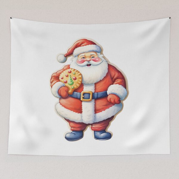 Item preview, Santa Sugar Cookie designed and sold by OutbreakDesigns.
