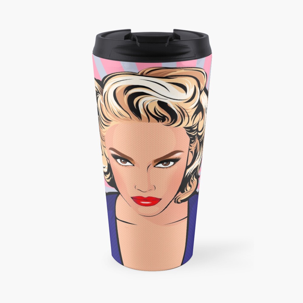 "Gwen Stefani" Travel Coffee Mug for Sale by zummi | Redbubble