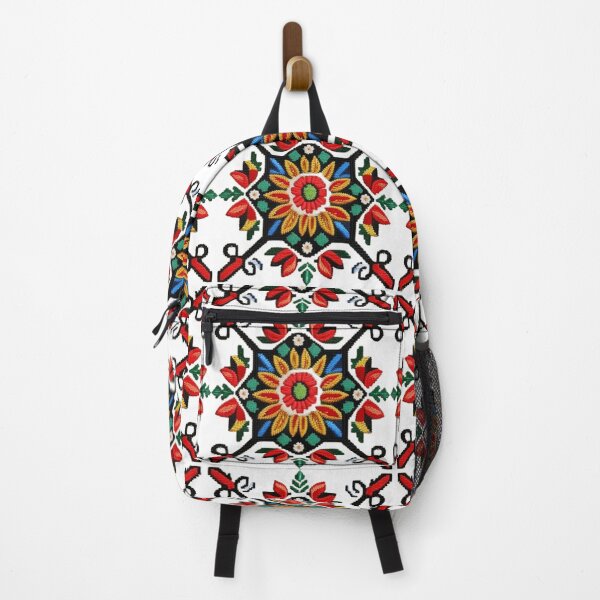Item preview, Palestinian embroidered floral design designed and sold by Roxburylane.