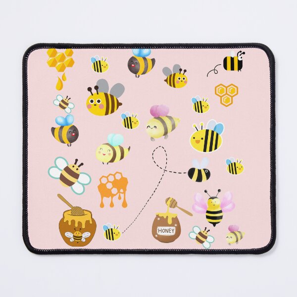 Item preview, Insect kingdom, bee kingdom, A bee is collecting honey, honeybee designed and sold by zzzozzo.
