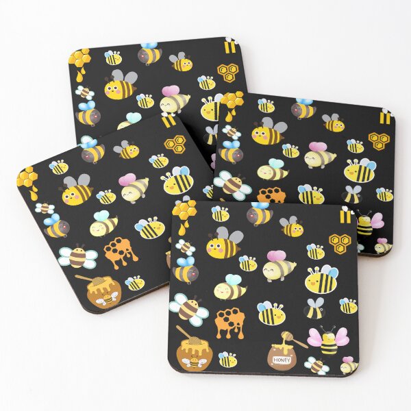 Item preview, Insect kingdom, bee kingdom, A bee is collecting honey, honeybee designed and sold by zzzozzo.