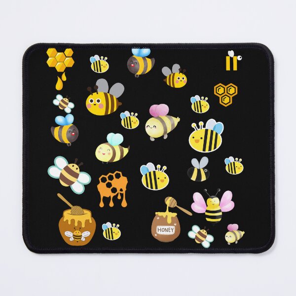 Item preview, Insect kingdom, bee kingdom, A bee is collecting honey, honeybee designed and sold by zzzozzo.