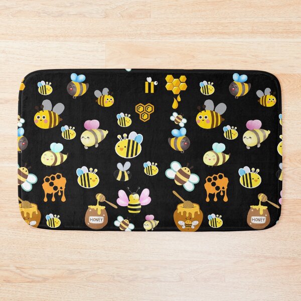 Item preview, Insect kingdom, bee kingdom, A bee is collecting honey, honeybee designed and sold by zzzozzo.