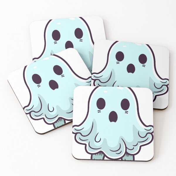 Item preview, Cute Ghost Halloween Cartoon (Image 1/20) designed and sold by DigitalArtify.