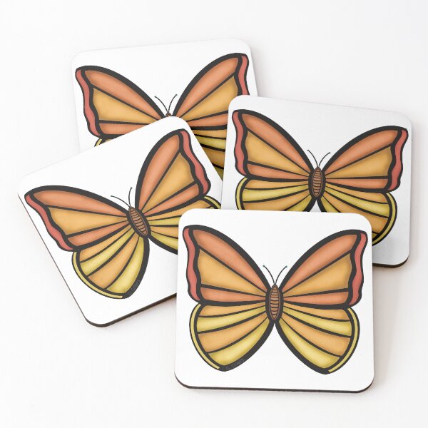 Item preview, Stained Glass Monarch Butterfly designed and sold by MadeByGeeClowes.