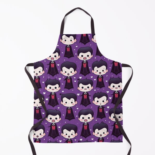 Item preview, Cute Dracula halloween Pattern designed and sold by Sara-Design2.