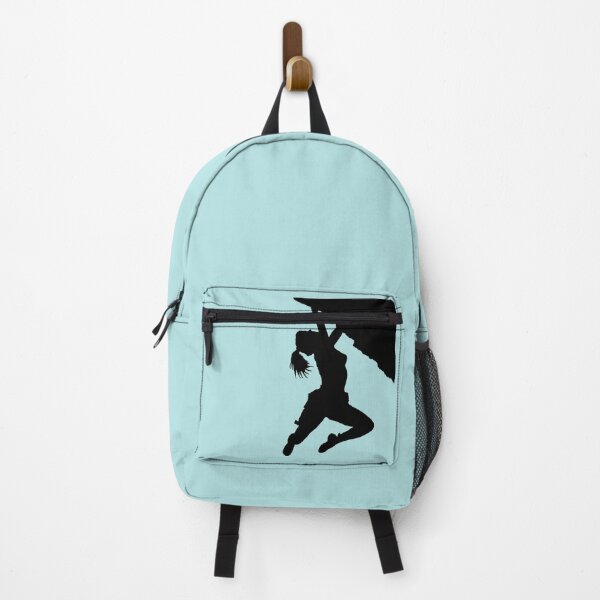 Item preview, girl bouldering silhouette designed and sold by mindgoop.