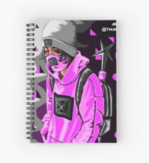 Lil Xan (betrayed) Merch Spiral Notebook