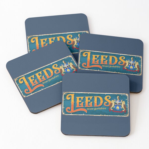 Item preview, LEEDS West Yorkshire Flag Sticker UK Sticker T-Shirt 01 designed and sold by LocationInks.