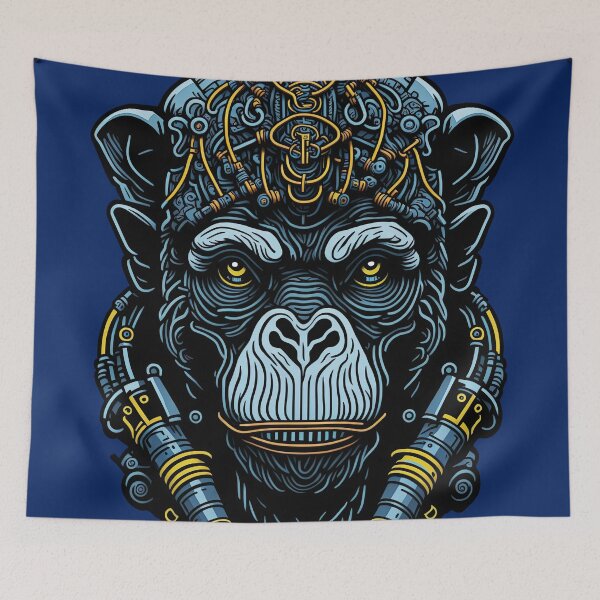 Item preview, Techno Apes S02 D04 designed and sold by Houerd.