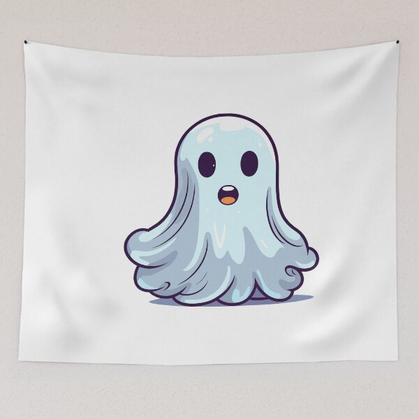 Item preview, Cute Ghost Halloween Cartoon (Image 6/20) designed and sold by DigitalArtify.