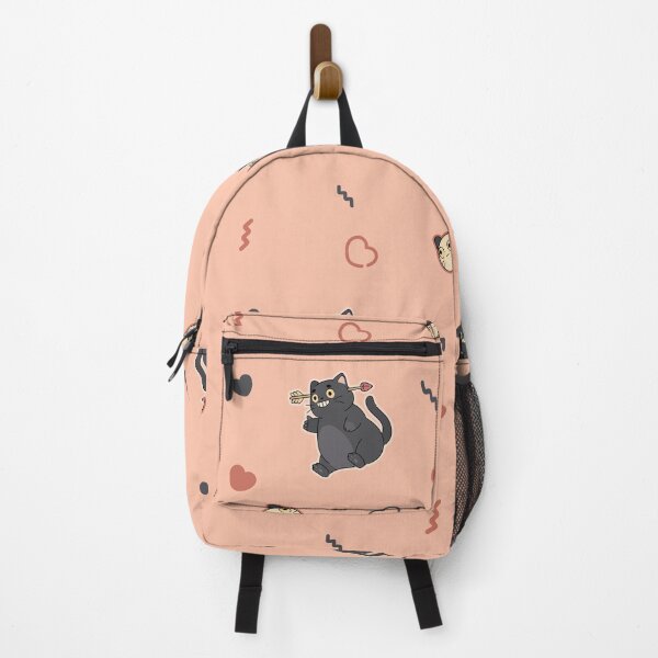 Item preview, Romantic Black Cat | Pink designed and sold by ModesaDraw.