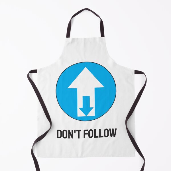 Item preview, Do not follow sign designed and sold by twisted-dot.
