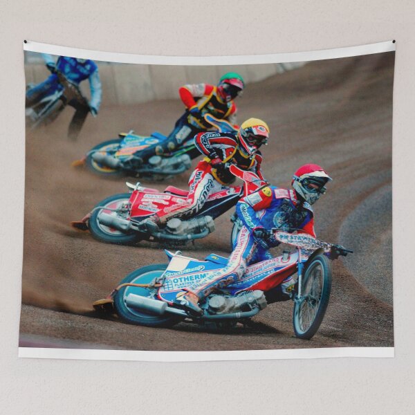 Item preview, Reading Racers Speedway Motorcycle Action designed and sold by AndyEvansPhotos.