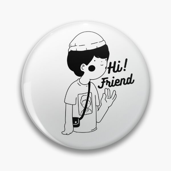 Item preview, HI FRIEND designed and sold by hand-xyz.