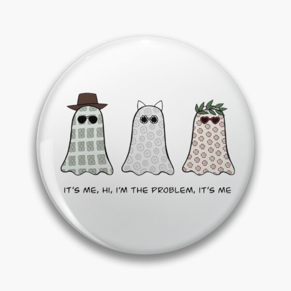 Item preview, It's me hi I'm the problem it's me ghosts designed and sold by yeehawboyy.
