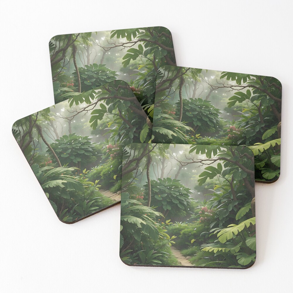 Item preview, Coasters (Set of 4) designed and sold by ROKANDESIGNART.