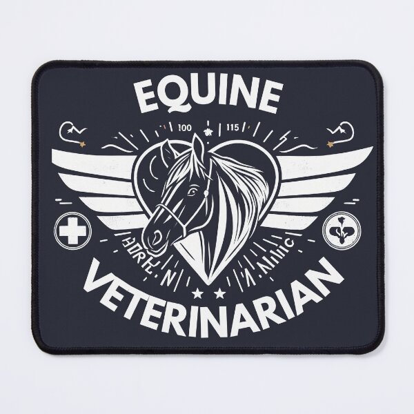 Item preview, Veterinarian for horses designed and sold by TaevasDesign.