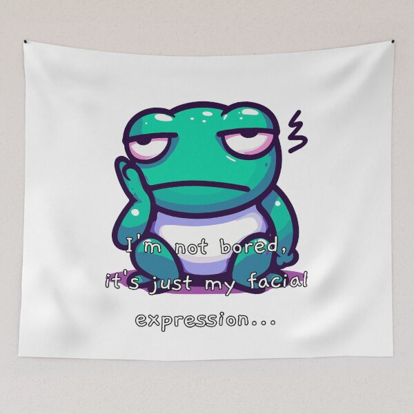 Item preview, I'm not bored, it's just my facial expression designed and sold by TomFrontierArt.