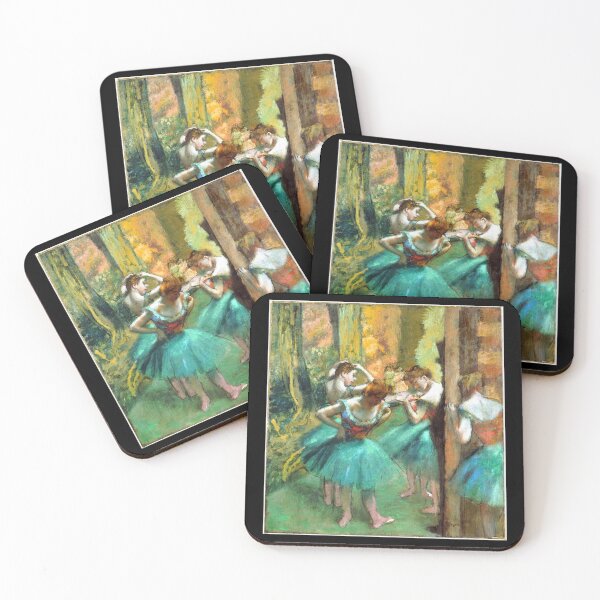 Item preview, Dancers, Pink and Green 1819 Edgar Degas designed and sold by RocketshipRetro.