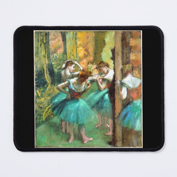 Item preview, Dancers, Pink and Green 1819 Edgar Degas designed and sold by RocketshipRetro.